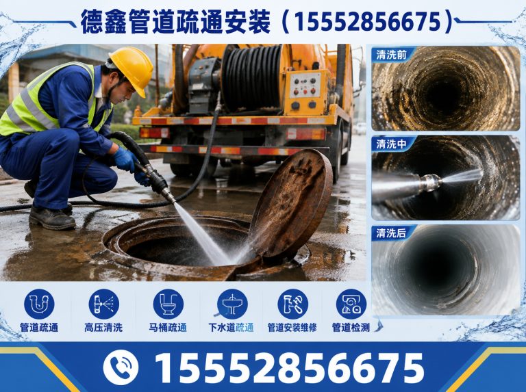 历城区管道维修展示图
